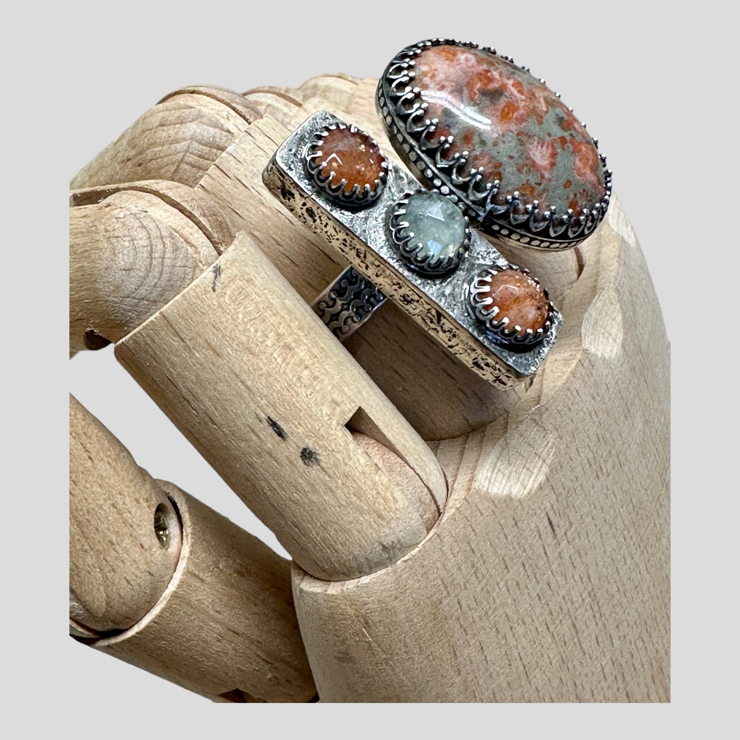 “Monet Garden” Adjustable Ring