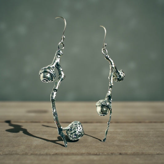 Gamble Oak Acorn Earrings