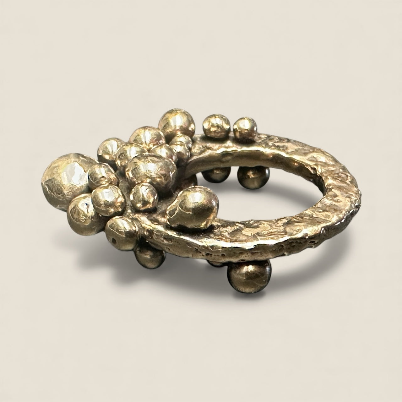 Baubles Cocktail Ring in Golden Bronze