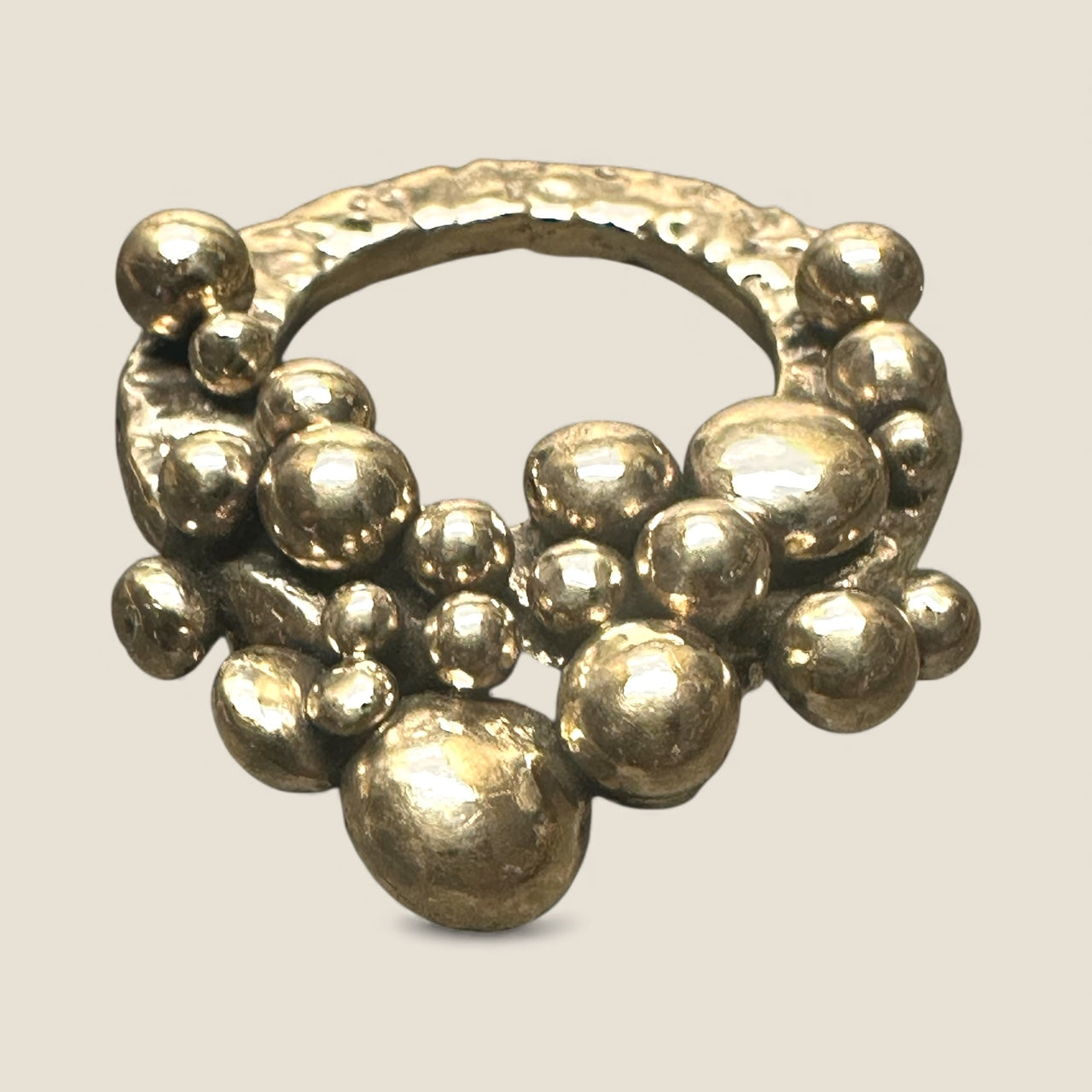 Baubles Cocktail Ring in Golden Bronze