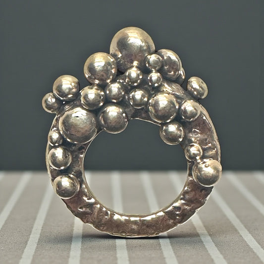 Baubles Cocktail Ring in Golden Bronze