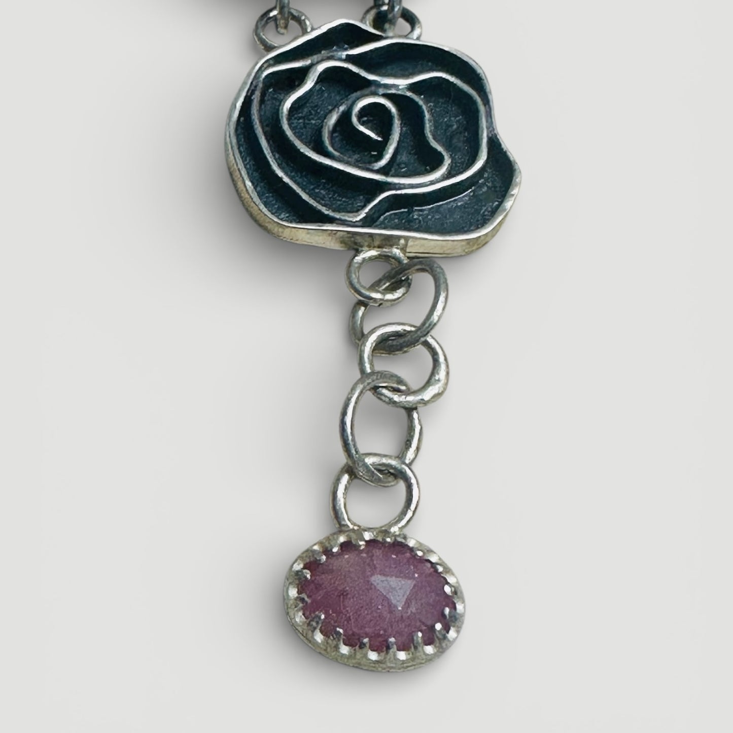 Roses and Romance Sterling Silver Bracelet