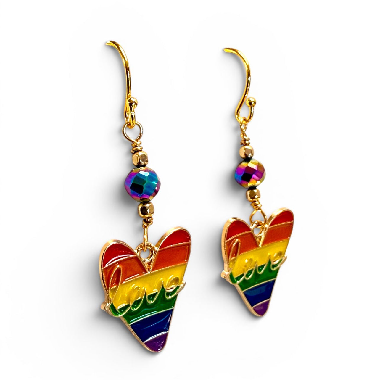 Pride Earrings - Love Heart