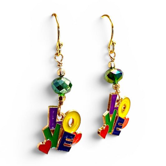 Pride Earrings - Love