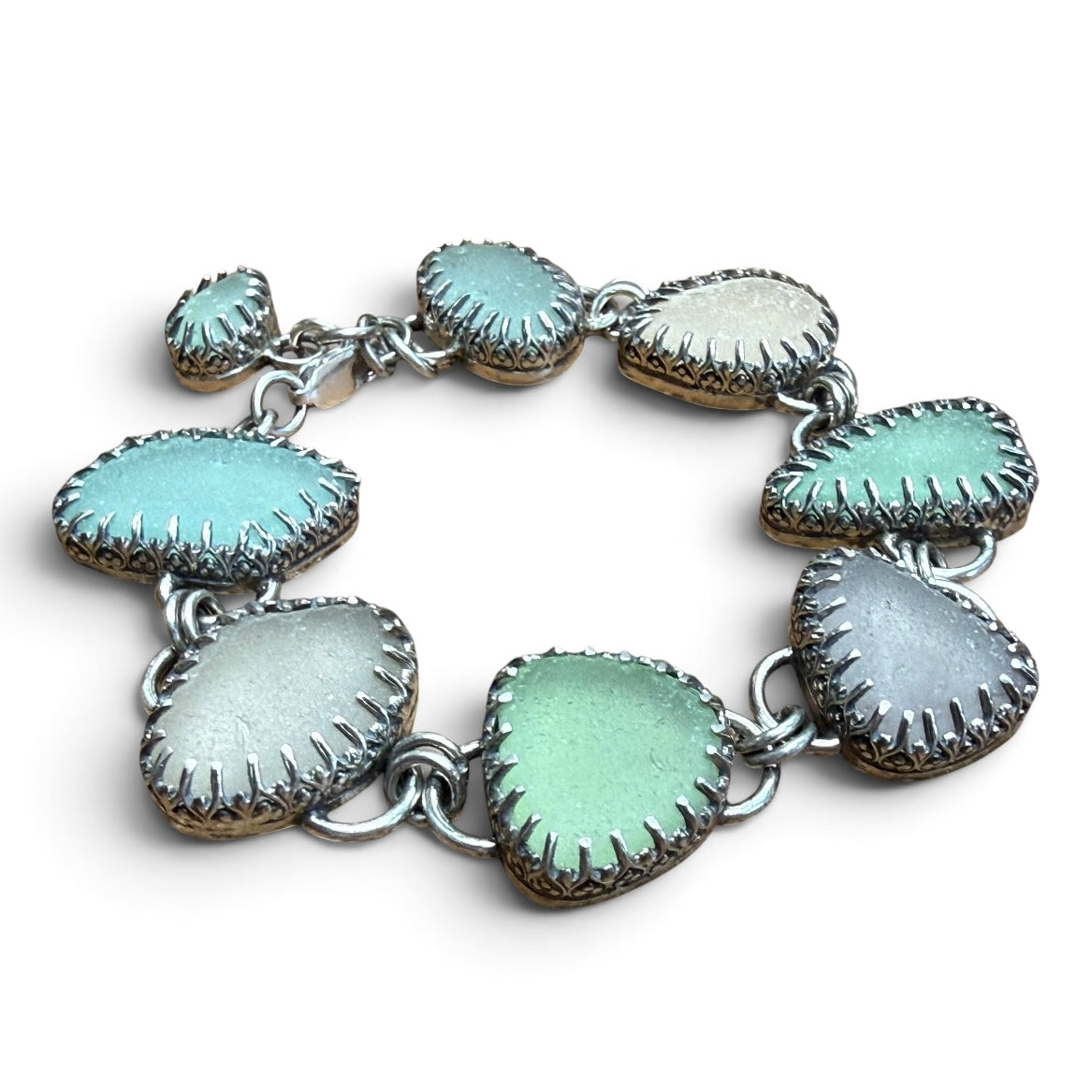 Pastel Sea Glass Bracelet