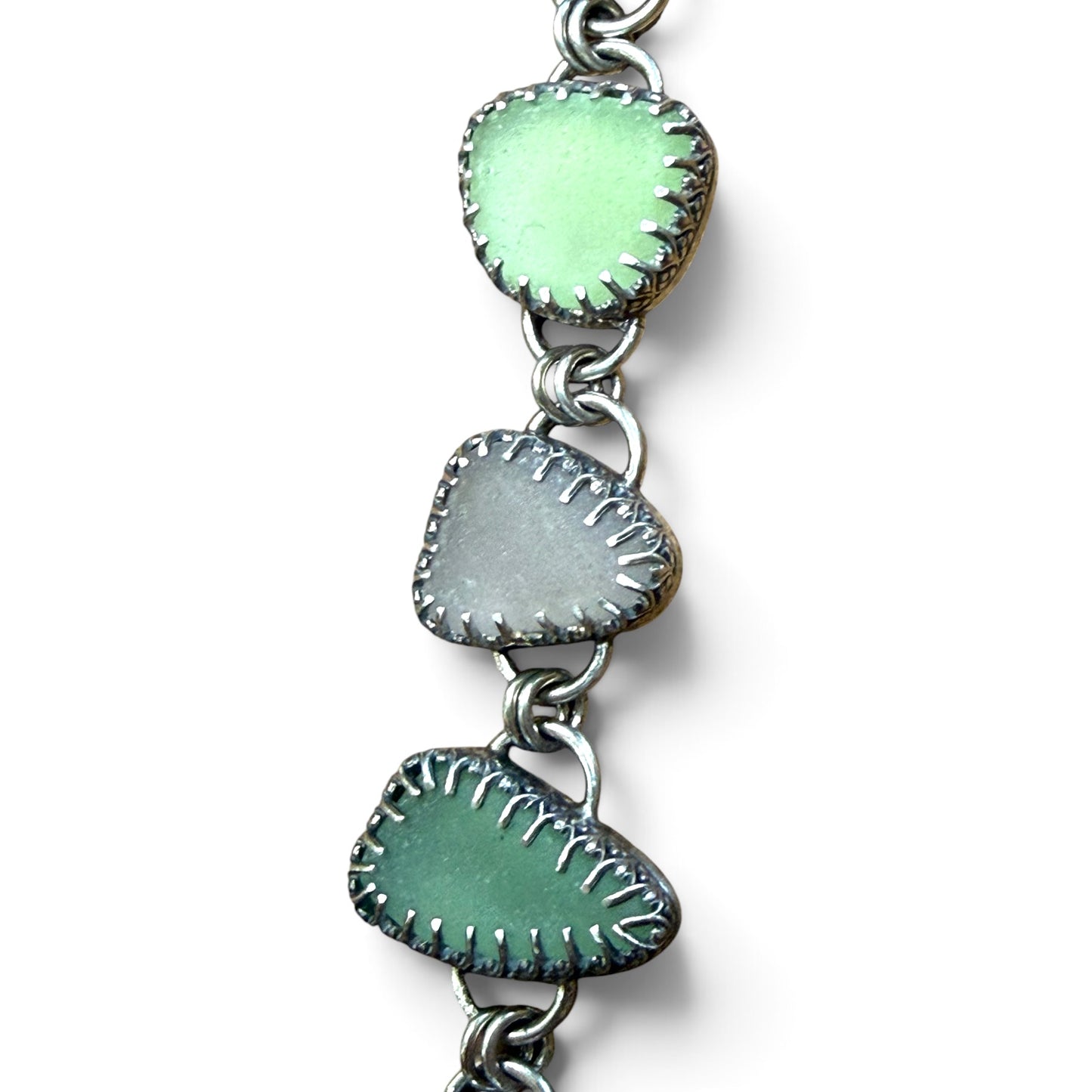 Pastel Sea Glass Bracelet