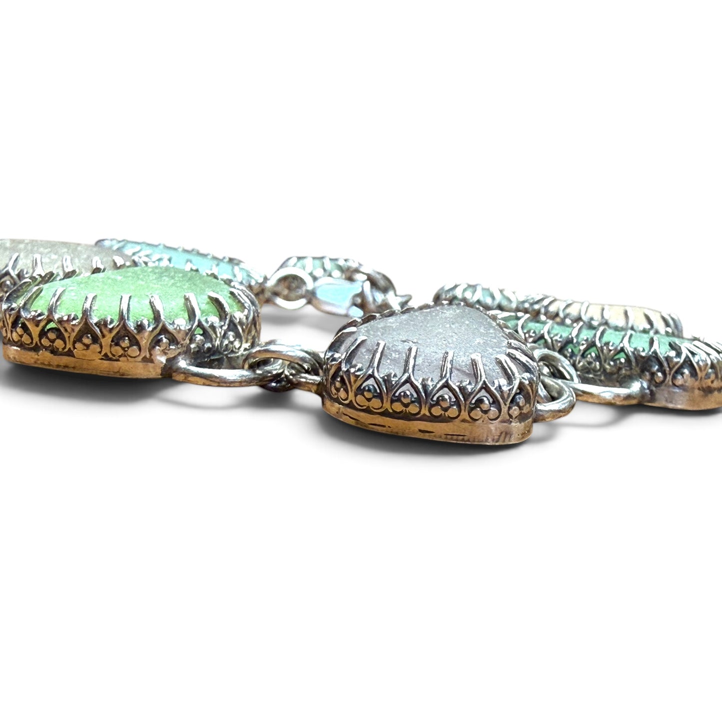 Pastel Sea Glass Bracelet