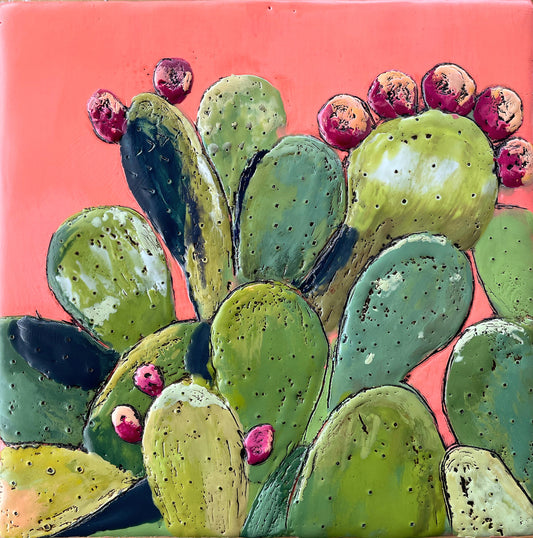 Prickly Pear Archival Print - 12"x12"