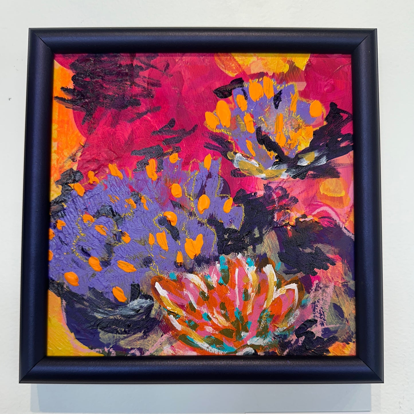 Rebirth Yourself • New Moon in Aries Ritual Painting (Custom Framed)