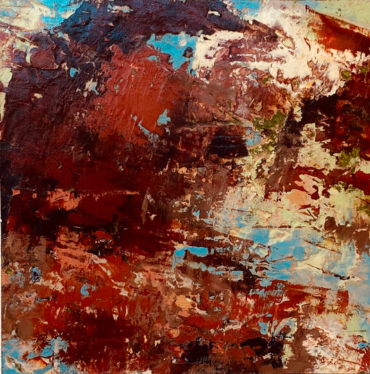 "Red was my first memory"