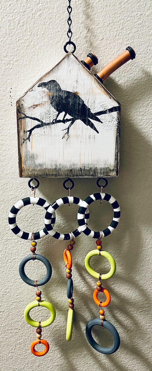 Halloween Chime (Crow/Moon)