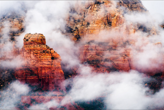 Sedona Clouds (Paper Print)