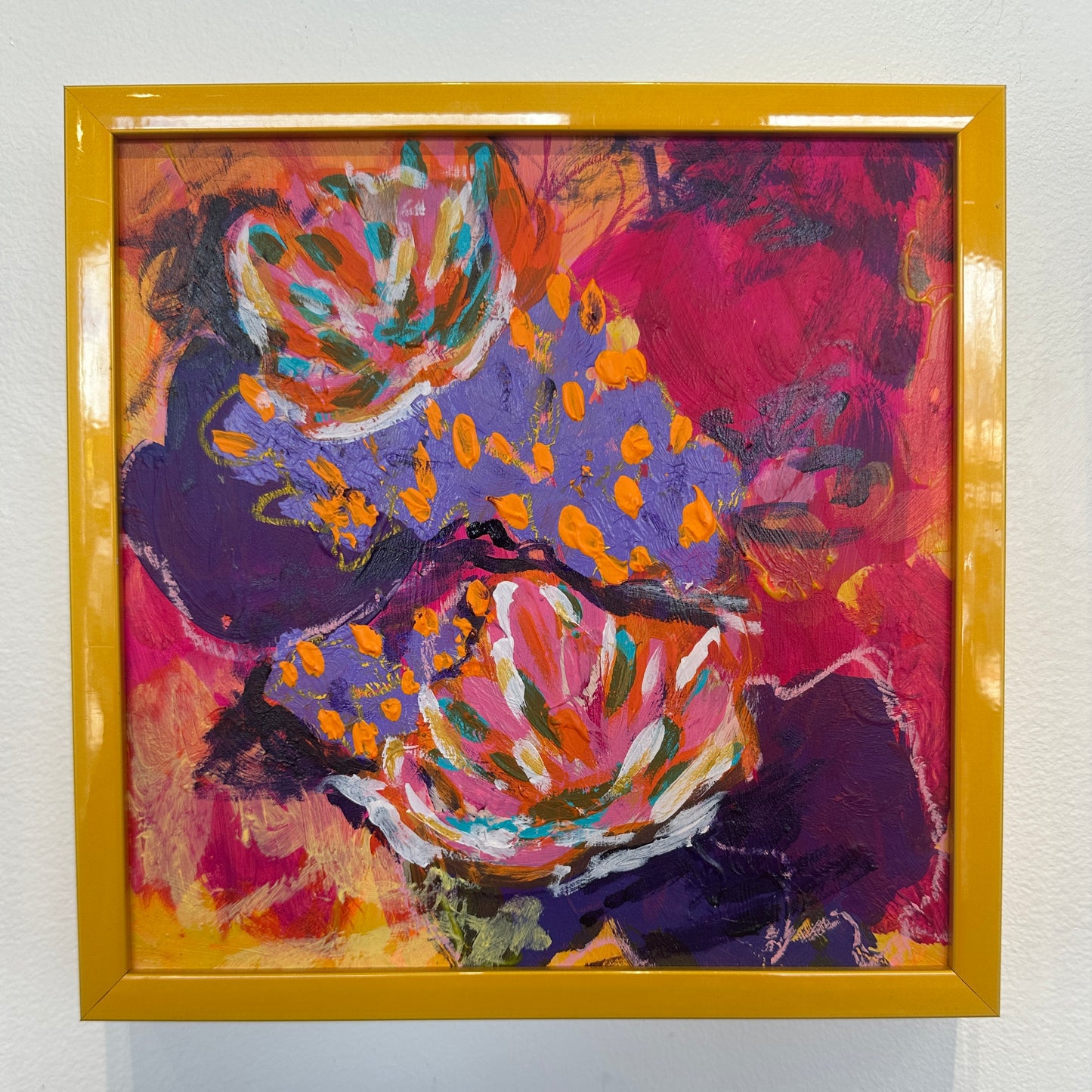 Transform Yourself • New Moon in Aries Ritual Painting (Custom Framed)