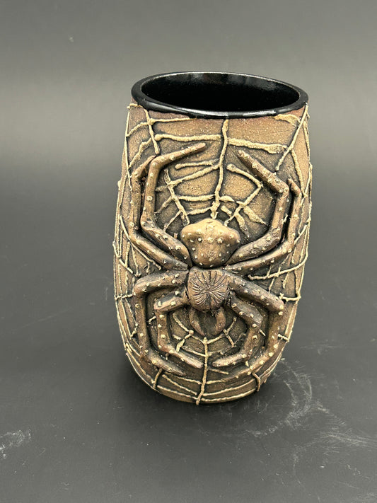 Cat Faced Spider Vase (small)