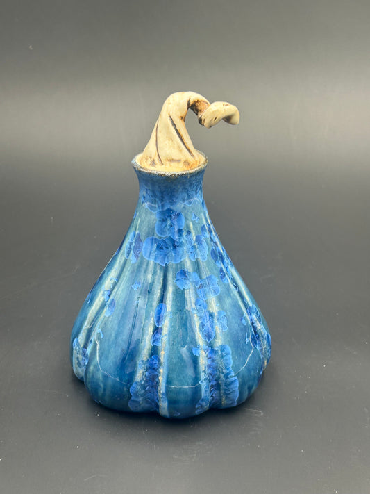 Blue Gourd Decanter